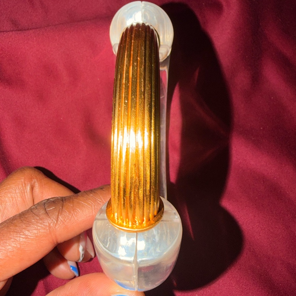 Gold and Clear Women's Bracelet
